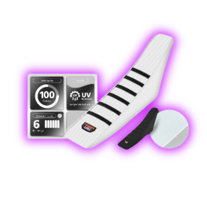 Universal Soft Rubber Anti-UV Motorcycle Seat Cover